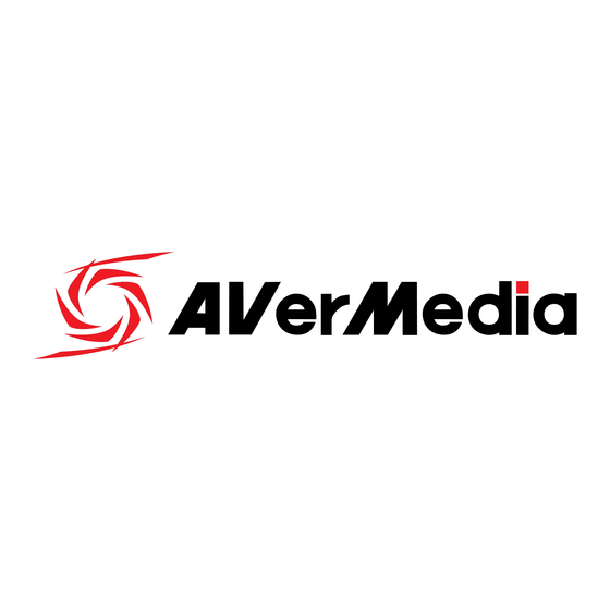 Avermedia AS311 Beknopte Handleiding