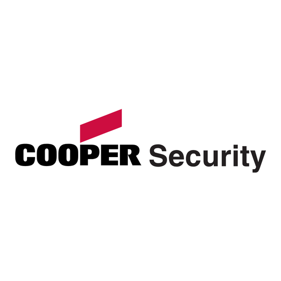 Cooper Security Homelink 75 Gebruikershandleiding