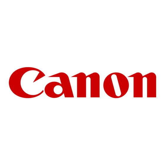 Canon imageRUNNER C3025 Snel Aan De Slag