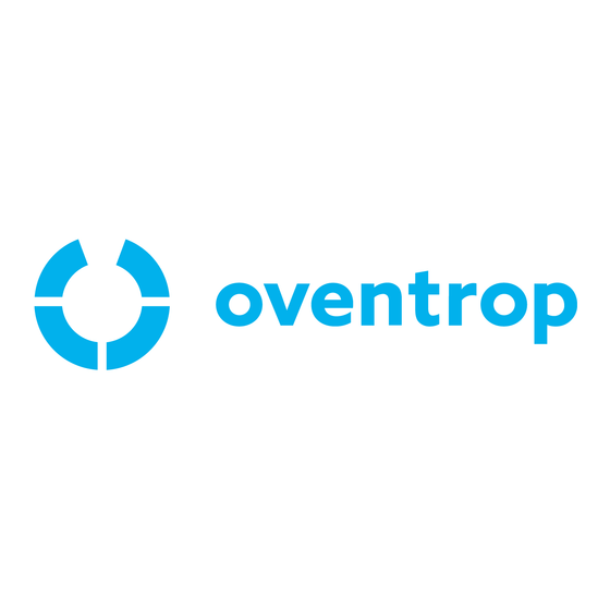 oventrop OV-DMC 2 Bedieningshandleiding