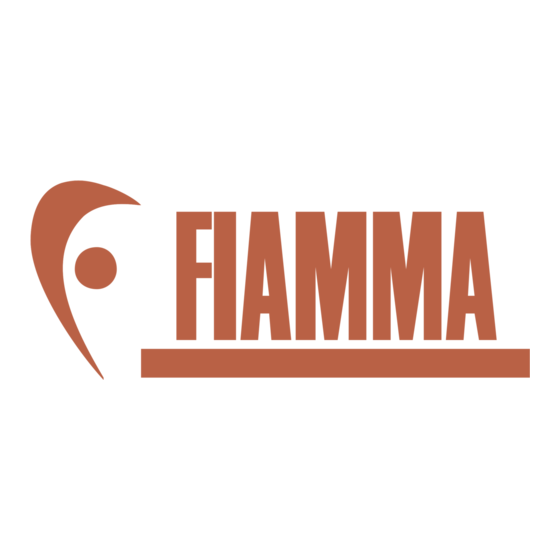 Fiamma ADVANCED F45s Montage- En Gebruikershandleiding