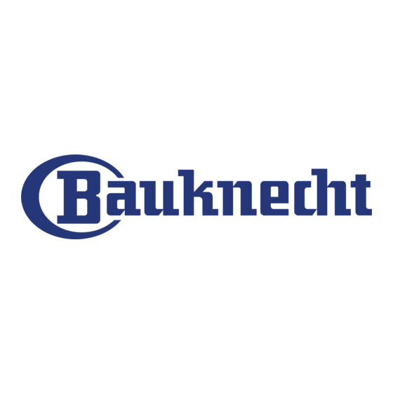 Bauknecht WA PLATINUM 16 TDI Handleiding