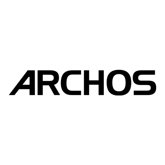 Archos 5 Gebruikershandleiding