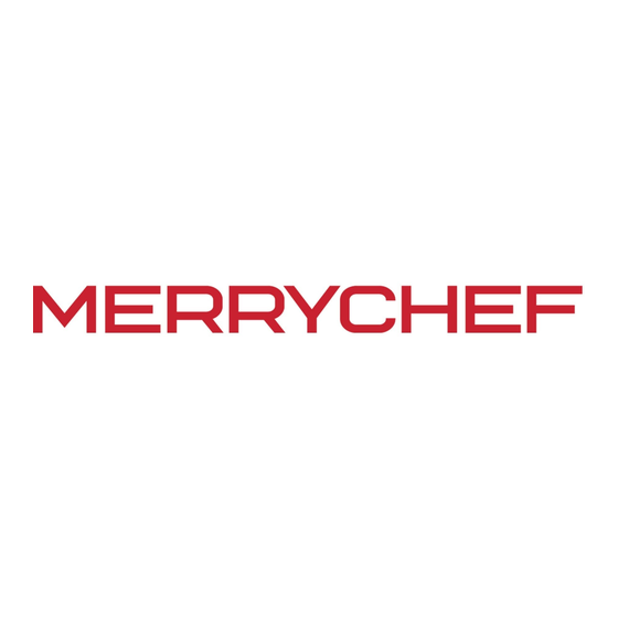 Merrychef conneX Series Installatie- En Gebruikershandleiding