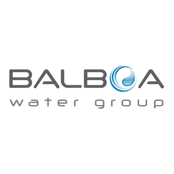 Balboa Water Group TP600 Gebruiksaanwijzing