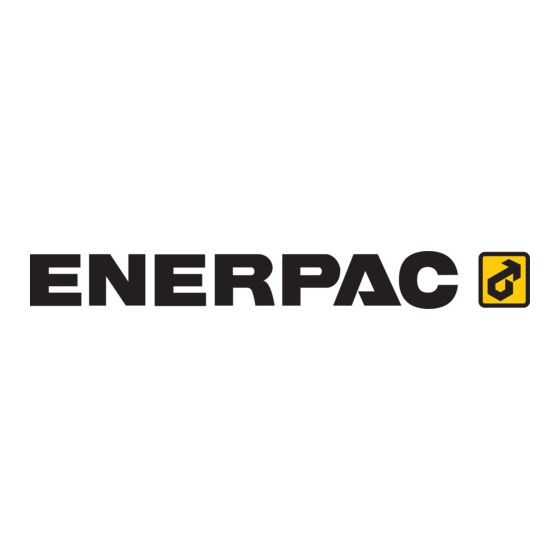 Enerpac HXD Series Gebruikershandleiding