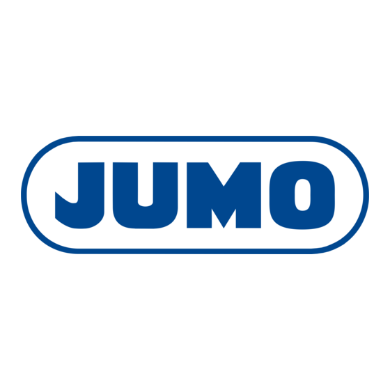 JUMO dTRANS T03 J Gebruiksaanwijzing