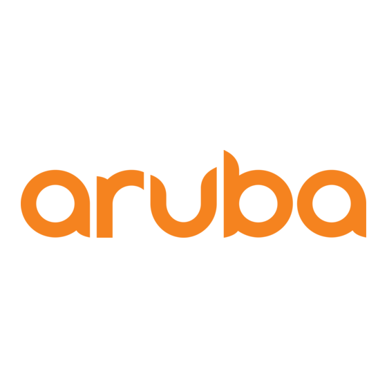 Aruba 610 Series Startgids