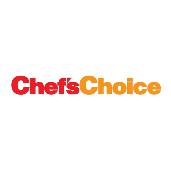 Chef's Choice EdgeCraft Diamond Hone 2100 Gebruiksaanwijzing