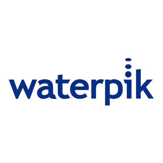 Waterpik WP-560 Handleiding