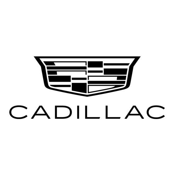 Cadillac ATS Gebruikershandleiding