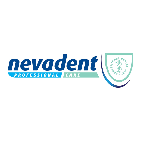 Nevadent NZPS 3 A1 Gebruiksaanwijzing