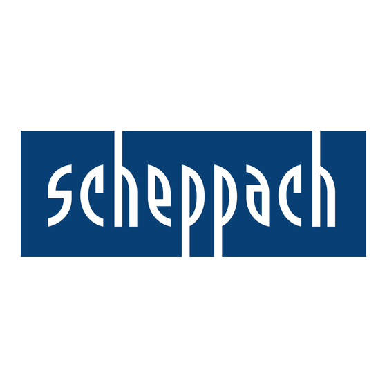 Scheppach SC36 Originele Handleiding