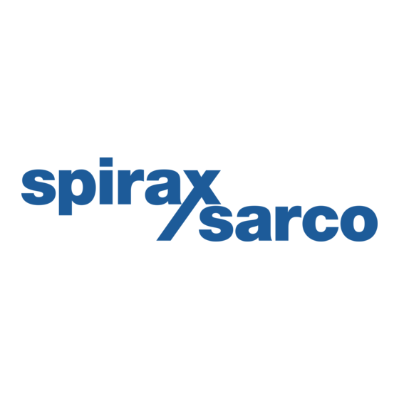 Spirax Sarco CP40 Korte Handleiding