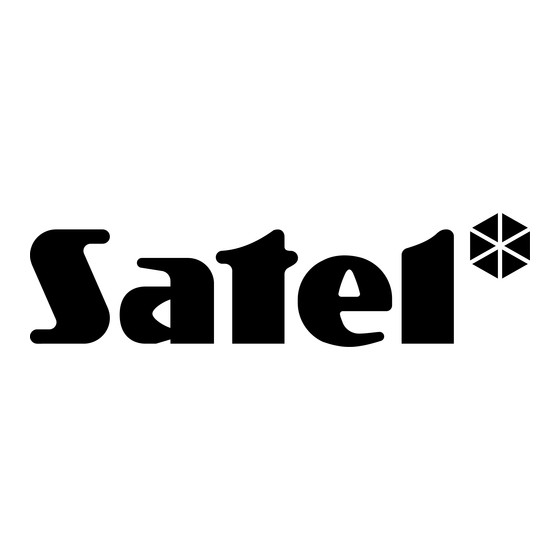 Satel INT-IORS Gebruiksaanwijzing