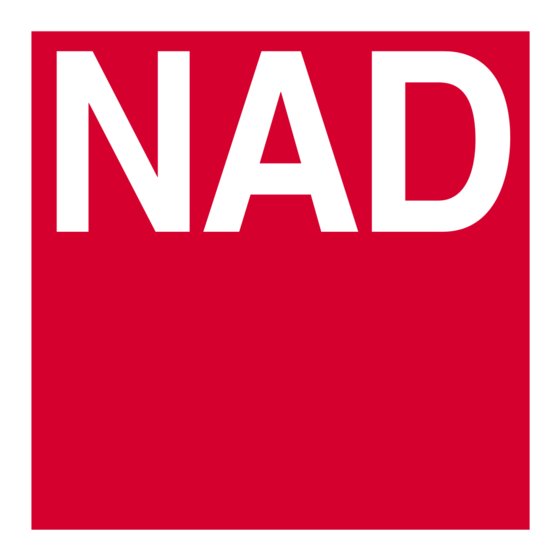 NAD L 73 Gebruikershandleiding