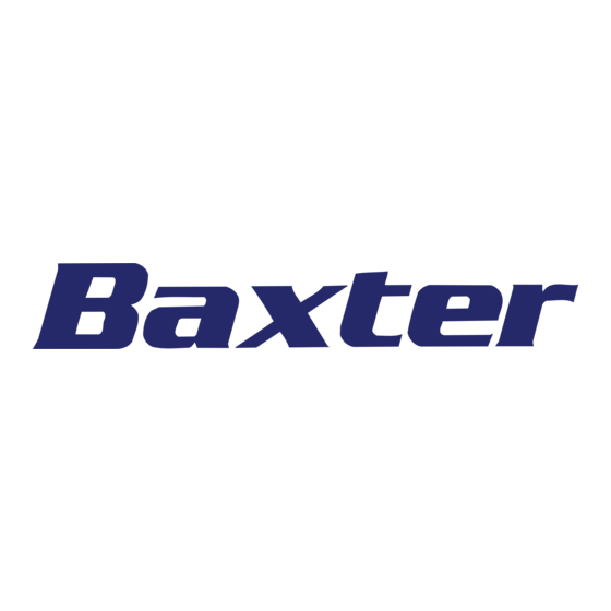 baxter Helion Gebruiksaanwijzing