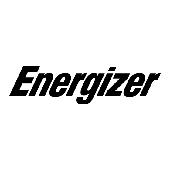 Energizer EBA20U2 Gebruikershandleiding