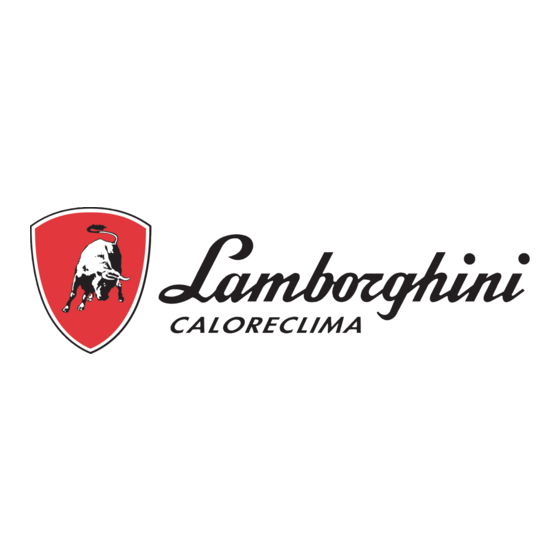 Lamborghini Caloreclima RUBINO M 18-2 Installatie- En Onderhoudshandleiding