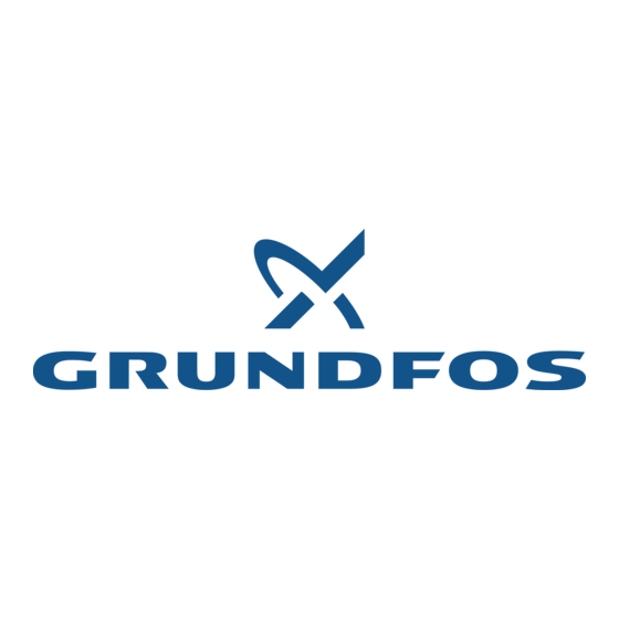 Grundfos CIM 1 LON Series Installatie- En Bedieningsinstructies