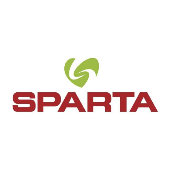 Sparta SPARTAMET Instructieboekje