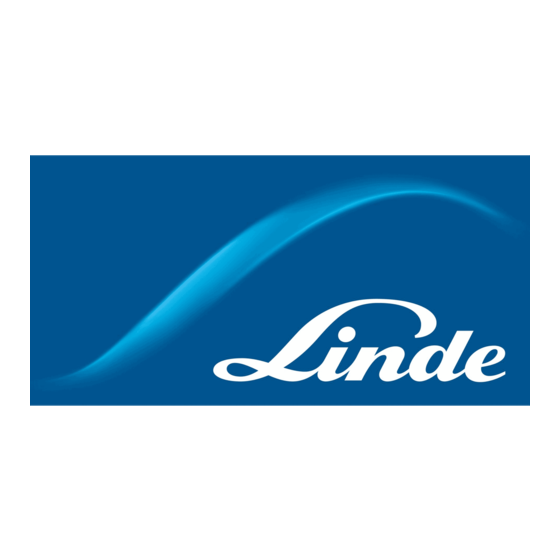 Linde C300 Gebruiksaanwijzing