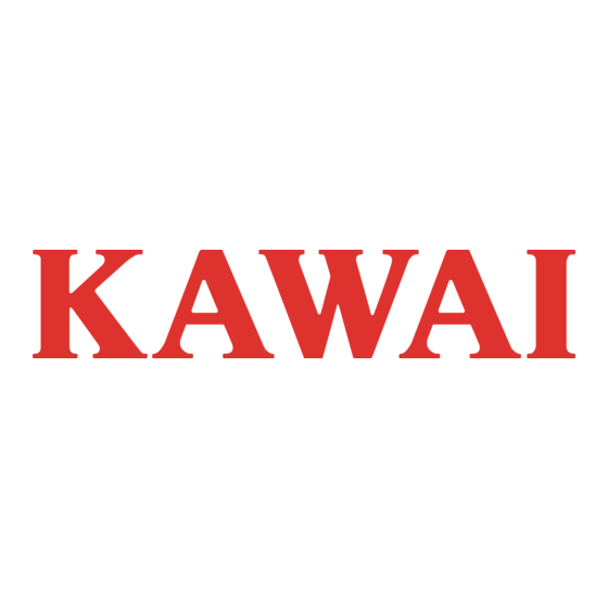 Kawai Classic Series Gebruikershandleiding