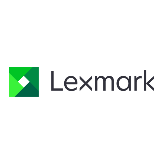 Lexmark MS812de Naslaggids