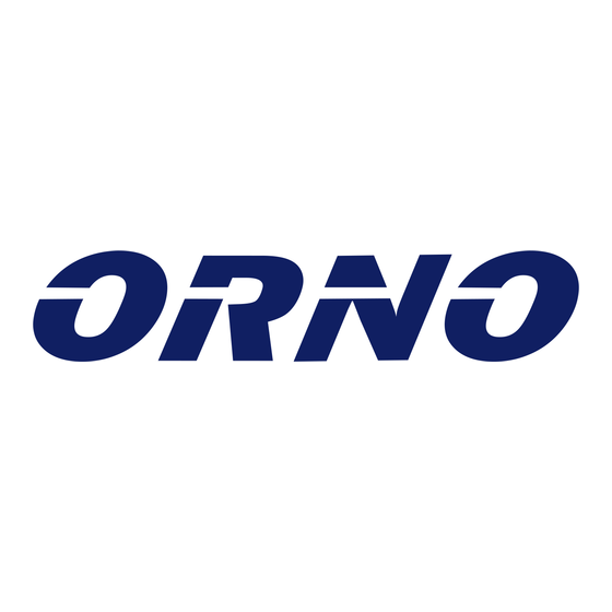 Orno OF-CR-253 Korte Handleiding