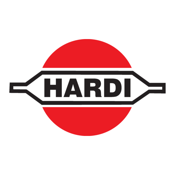 Hardi Pilot 3880 DPE Gebruiksaanwijzing