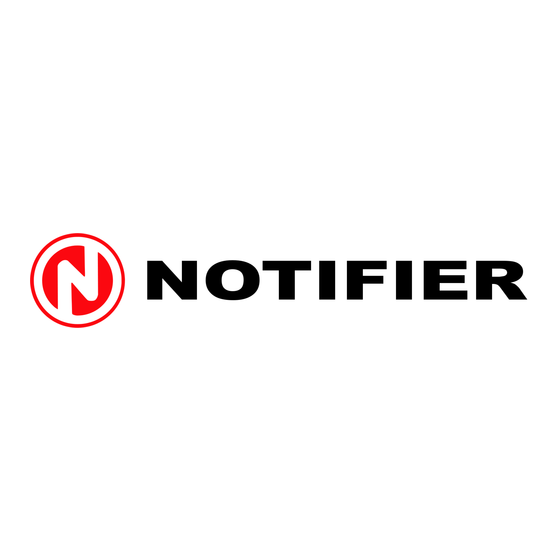 Notifier IDR-6A Beknopte Gebruikershandleiding