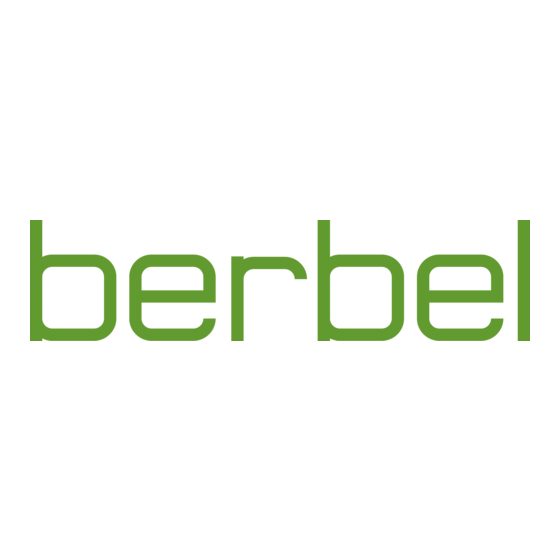 Berbel BFB 6bT Gebruikershandleiding