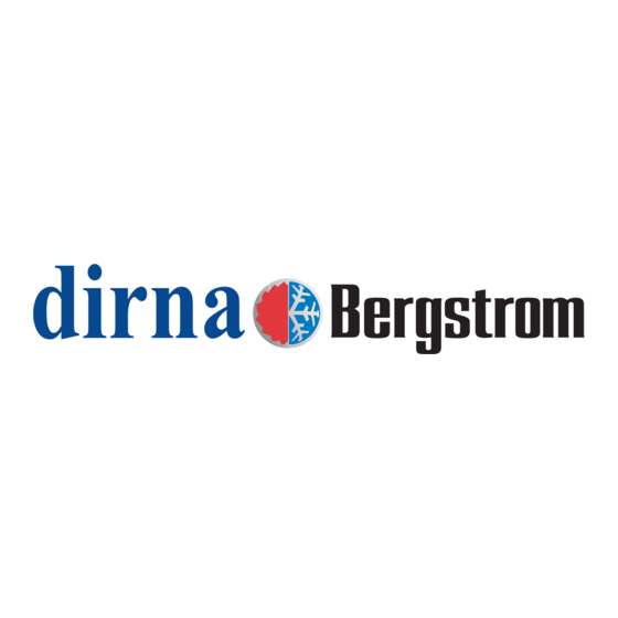 dirna Bergstrom Bycool Flat 24 V Montagehandleiding