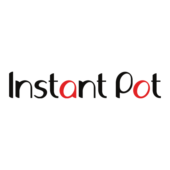 Instant Pot PRO CRISP Gebruiksaanwijzing