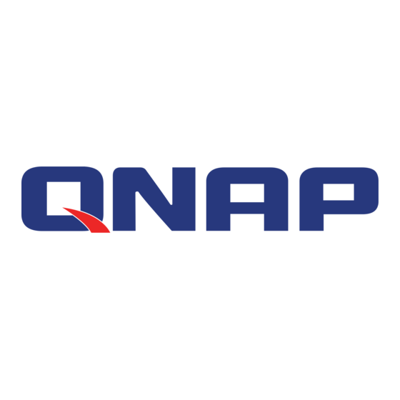 QNAP TES-x85U Series Snelle Installatiehandleiding