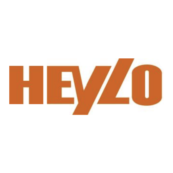 Heylo DE 20 SH Gebruikershandleiding