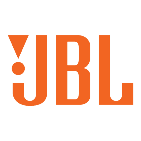 JBL ON TOUR XTB Gebruiksaanwijzing