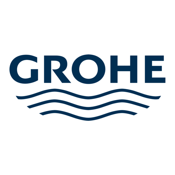 Grohe SENSIA 36507SH0 Installatiehandleiding