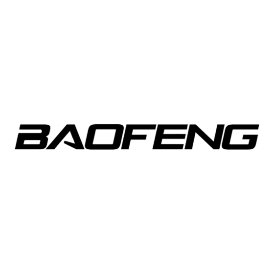 Baofeng BF-888S Gebruikershandleiding