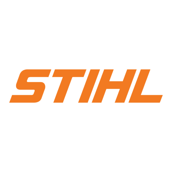 Stihl HSA 94 T Gebruiksaanwijzing