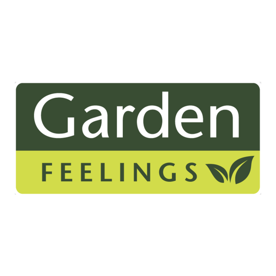 Garden feelings F-GP 1013/S-2 Originele Handleiding