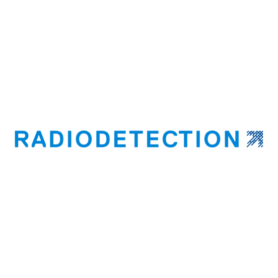 Radiodetection RD7200 Gebruiksaanwijzing