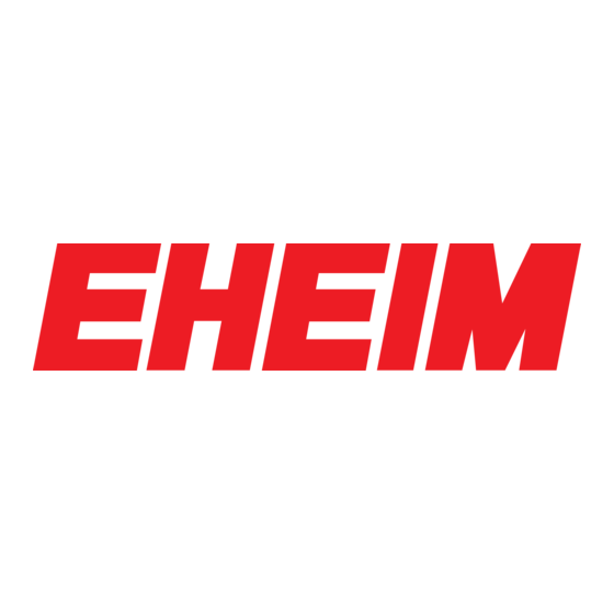 EHEIM thermocontrol+ 150 Bedieningshandleiding