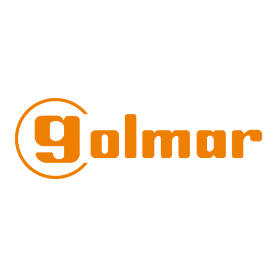 golmar TEKNA 90 COLOR/HZ/2H Installatiehandleiding