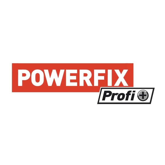 Powerfix Profi HG00060 Bedienings- En Veiligheidsinstructies