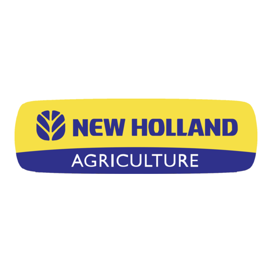 New Holland E37C Gebruikershandleiding