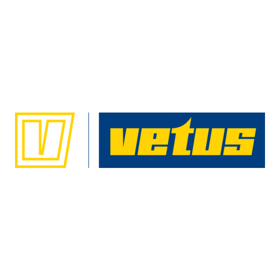 Vetus BOWPRO CANVXCJP Installatiehandleiding