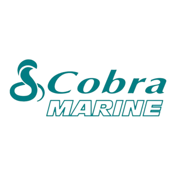 Cobra Marine MR HH600W FLT GPS BT Handleiding