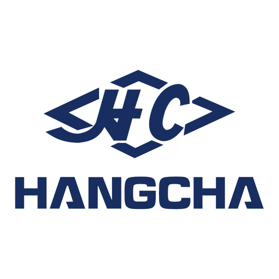 HANGCHA XF Series Gebruikshandleiding