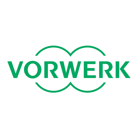 Vorwerk Kobold VC100 Handleiding